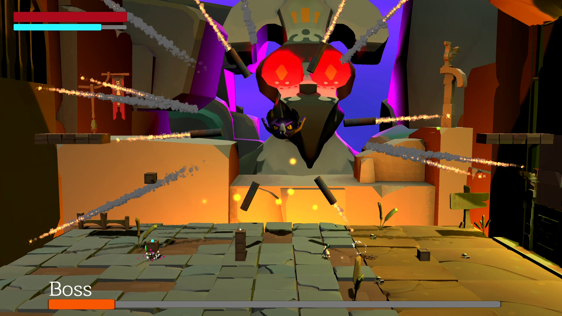 Boss Combat Scene
