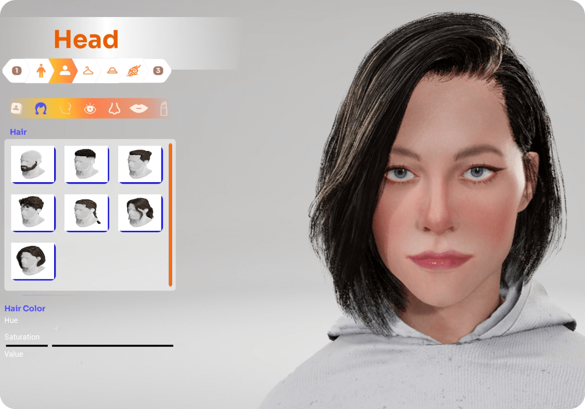 Character Customization System